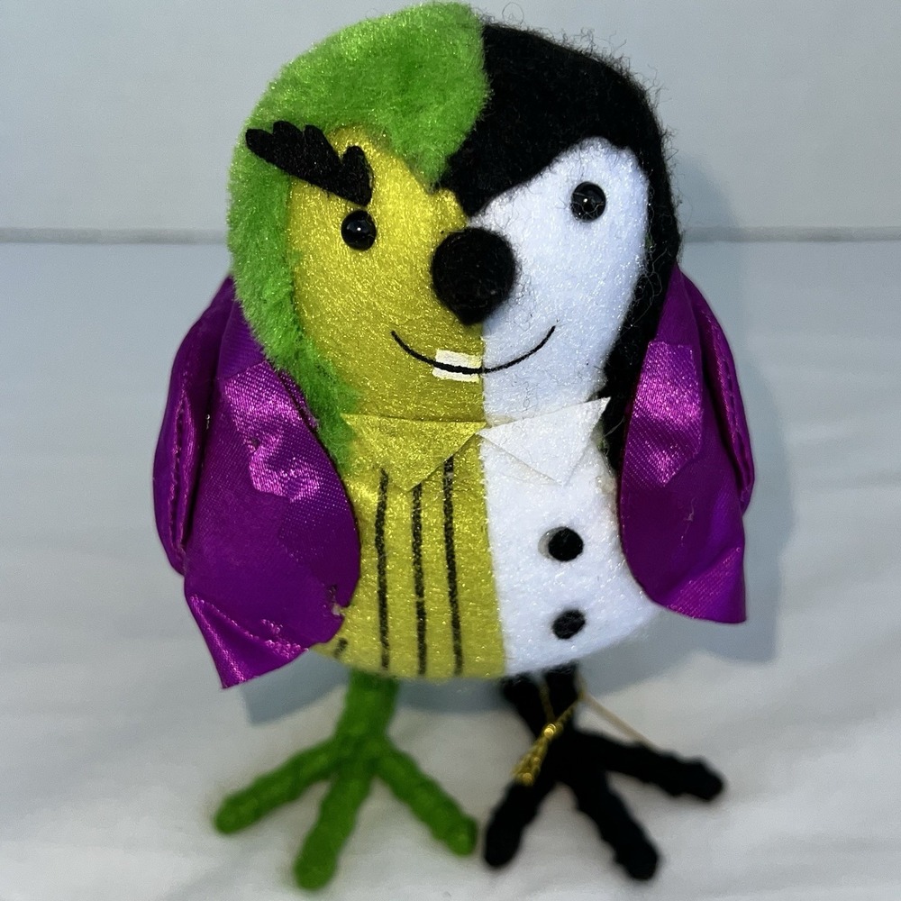 Target 2019 TWOBERT Hyde and Eek Halloween Bird Featherly Friends Purple Green